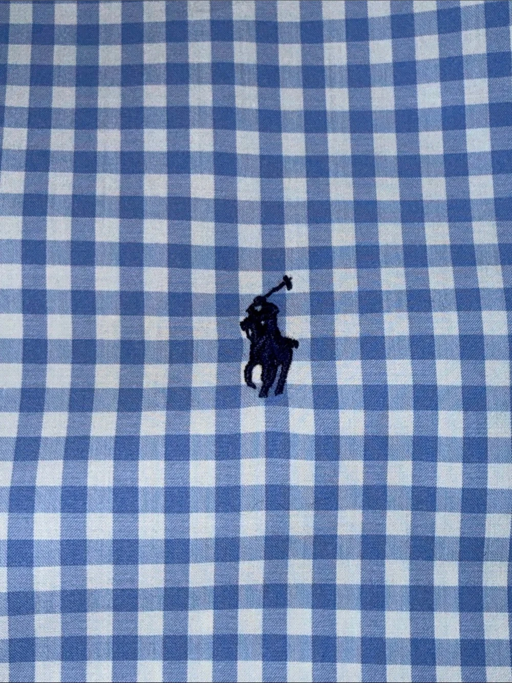 Ralph Lauren Gingham Poplin Short Sleeve Shirt